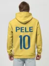 Худи мужской база хлопок / СБОРНАЯ БРАЗИЛИИ ПЕЛЕ
