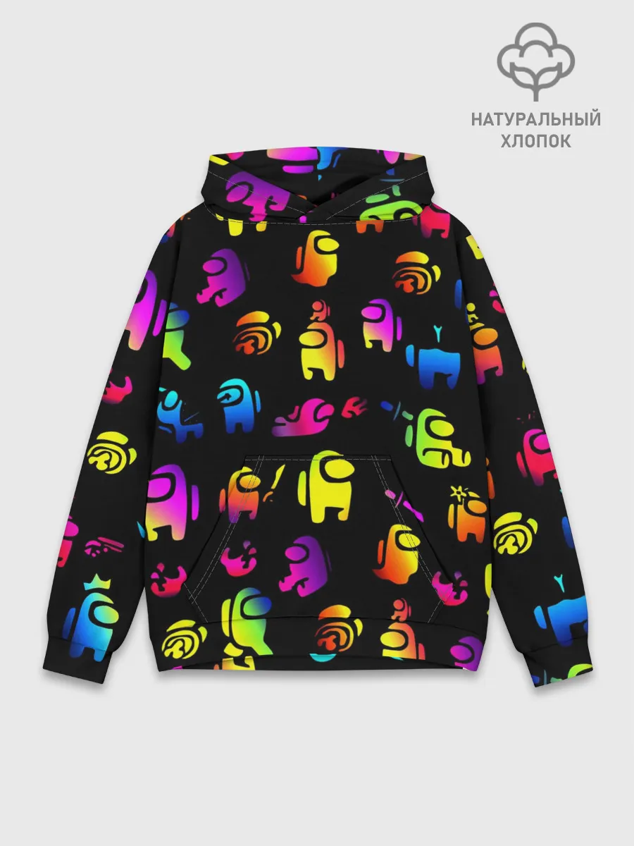 Худи мужской база хлопок / AMONG US