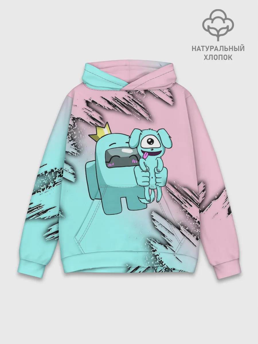 Худи мужской база хлопок / AMONG US