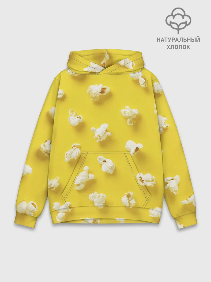 Худи мужской база хлопок / Попкорн