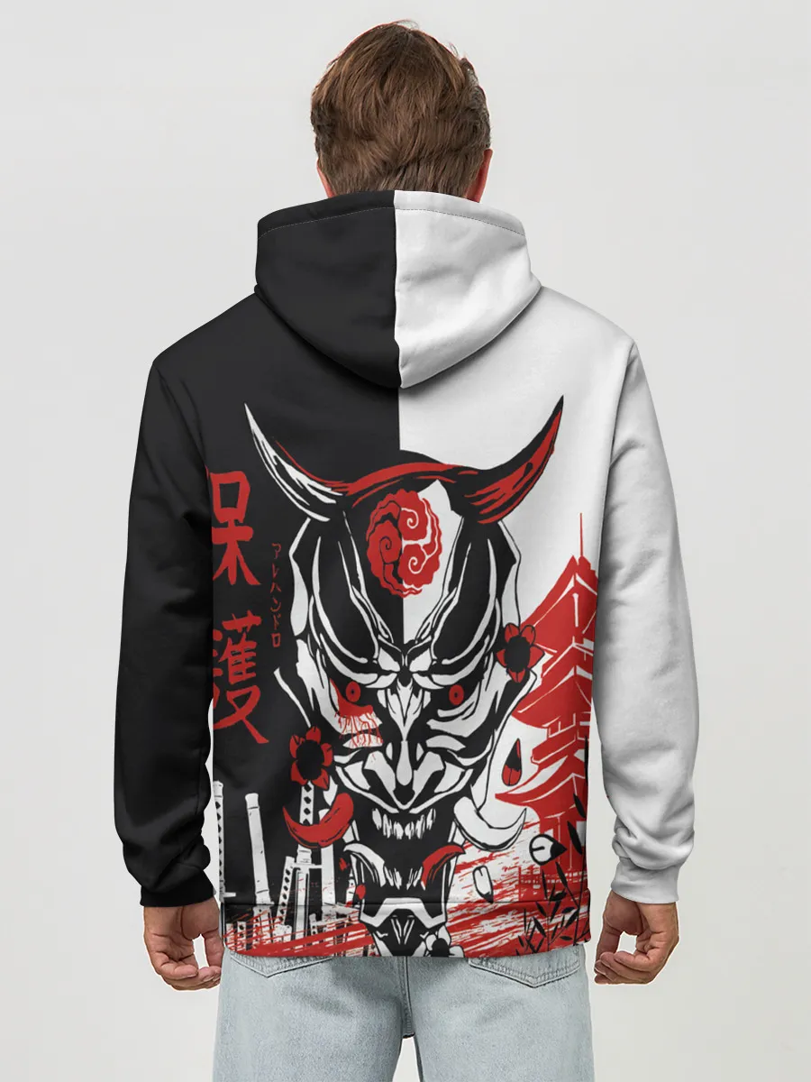 Худи мужской база хлопок / Самурай Samurai