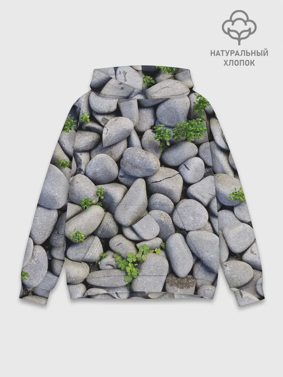 Худи мужской база хлопок / Камни