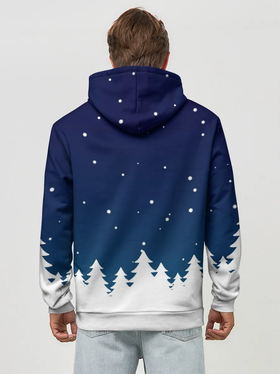 Худи мужской база хлопок / Вжух и Новый Год