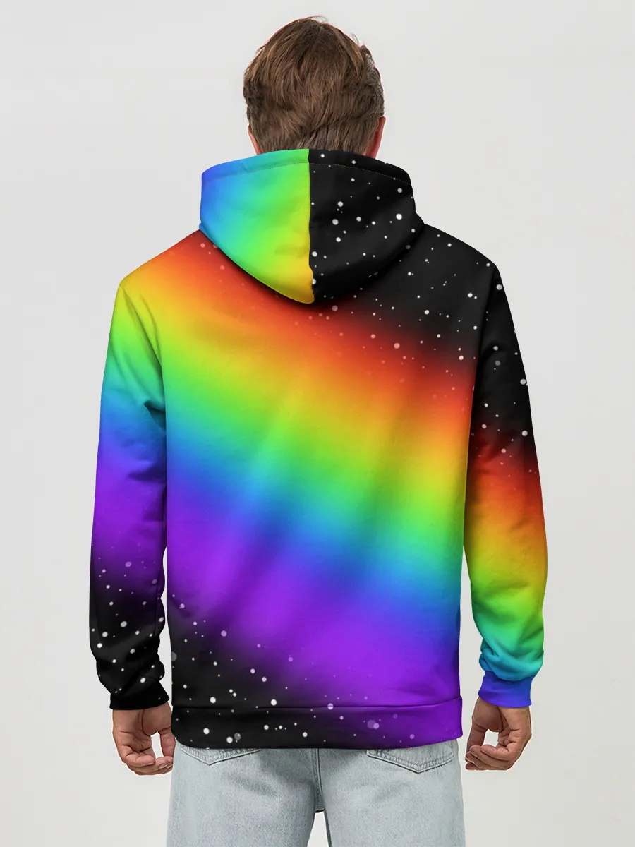 Худи мужской база хлопок / AMONG US - С ЕДИНОРОГОМ