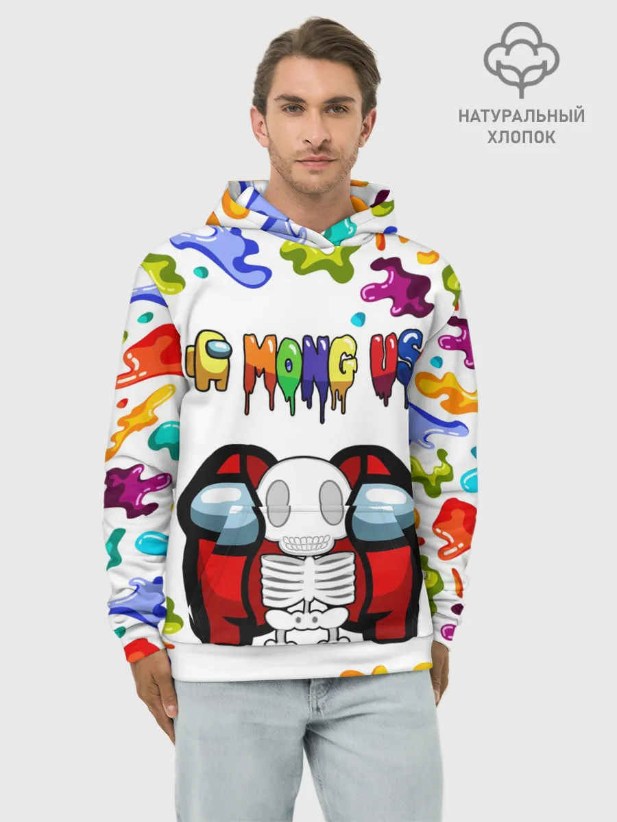 Худи мужской база хлопок / AMONG US
