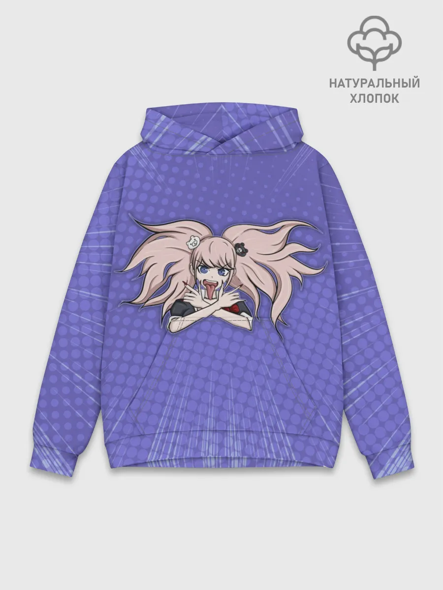 Худи мужской база хлопок / Джунко Эношима