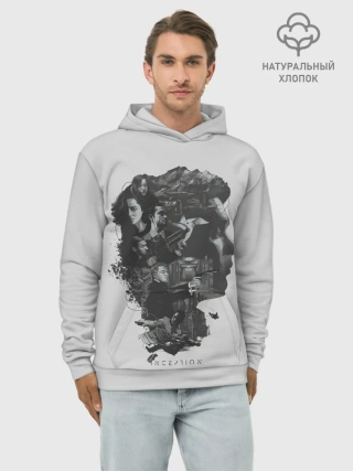 Худи мужской база хлопок / Inception