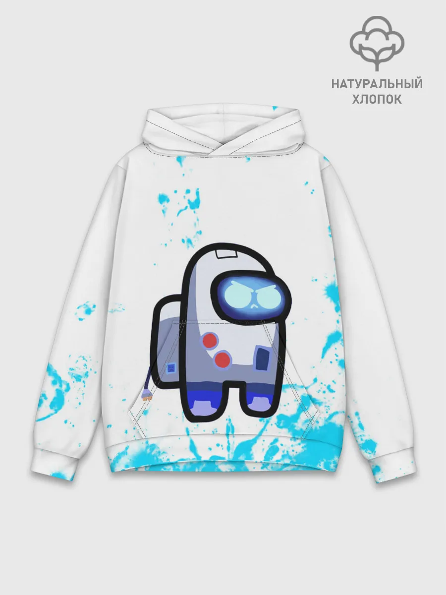 Худи мужской база хлопок / among us