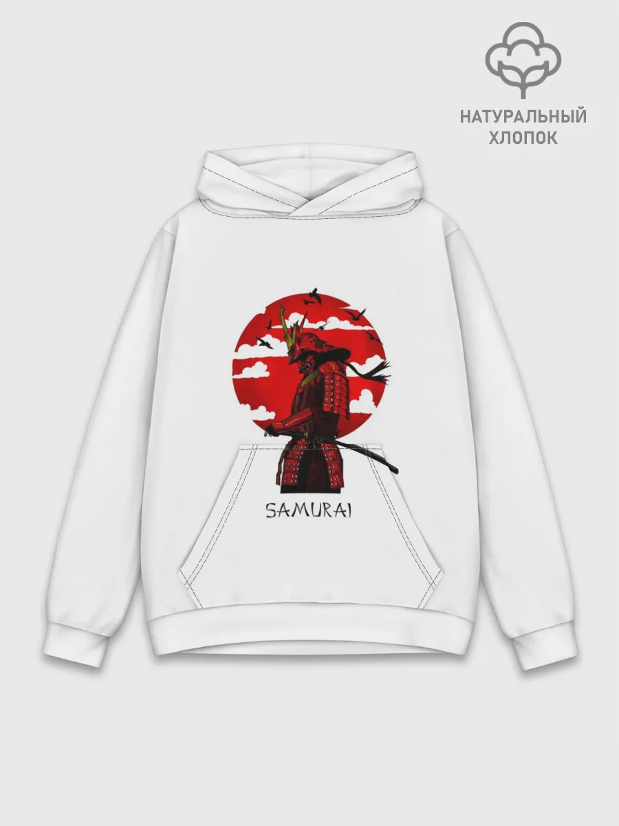 Худи мужской база хлопок / Samurai