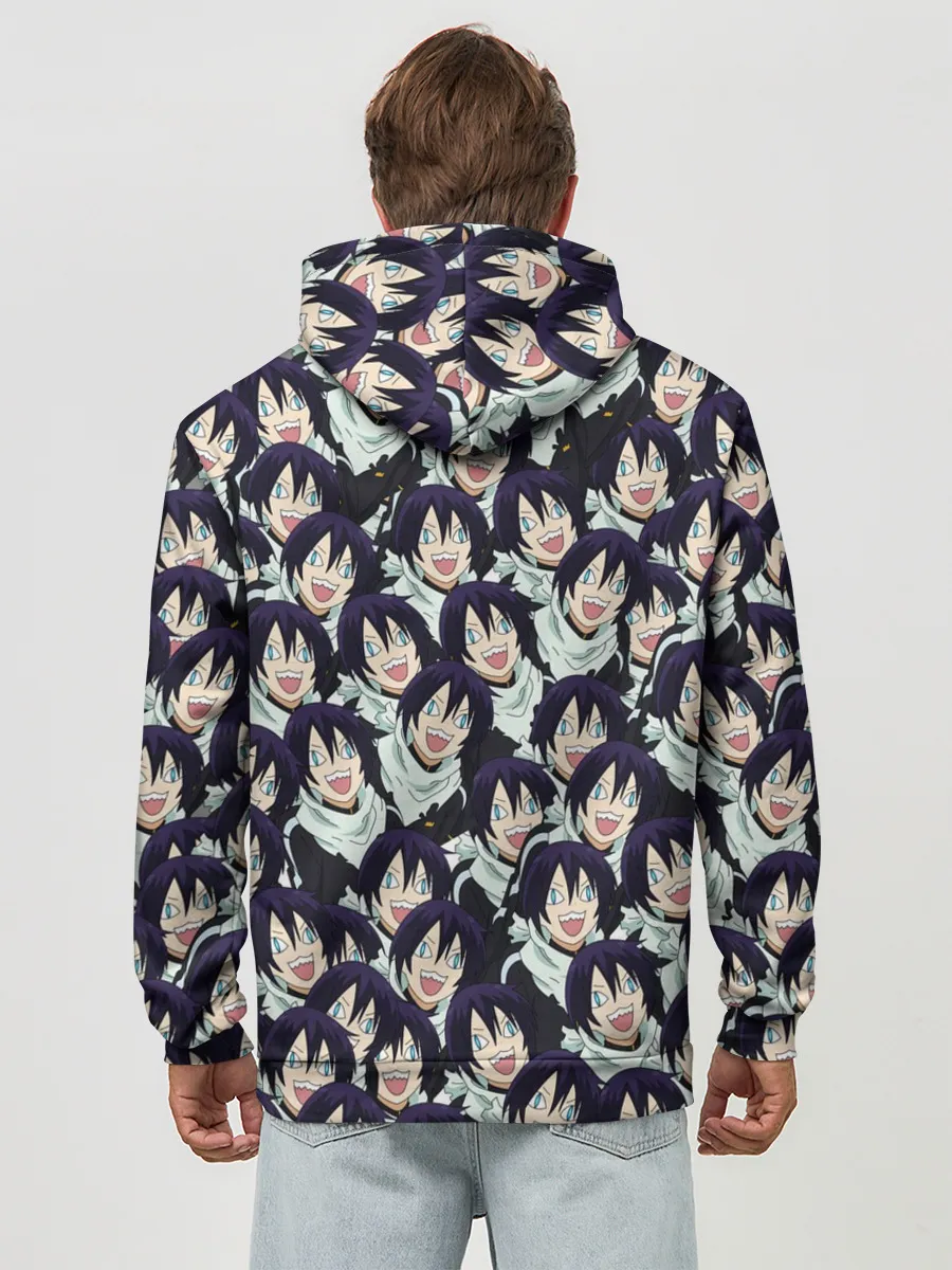 Худи мужской база хлопок / ЯТО БЕЗДОМНЫЙ БОГ