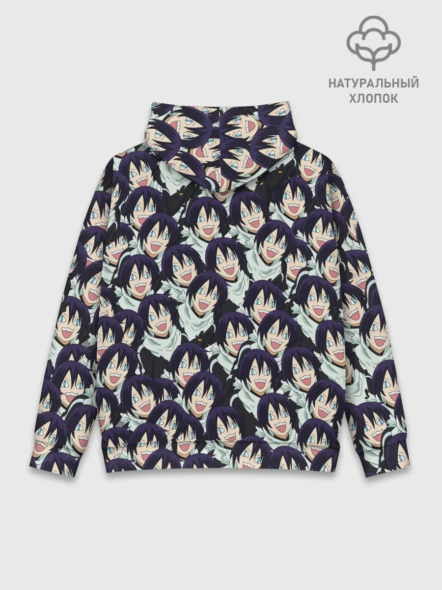 Худи мужской база хлопок / ЯТО БЕЗДОМНЫЙ БОГ