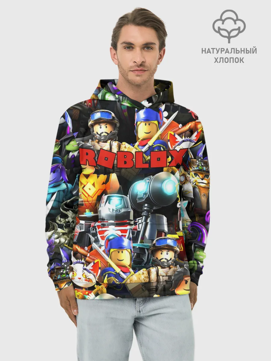 Худи мужской база хлопок / ROBLOX