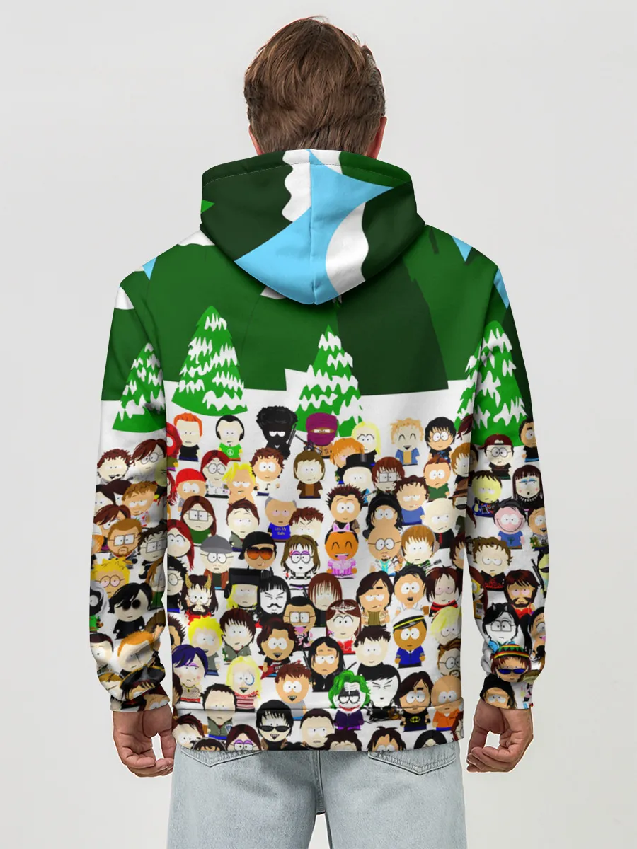 Худи мужской база хлопок / Южный Парк / South Park .