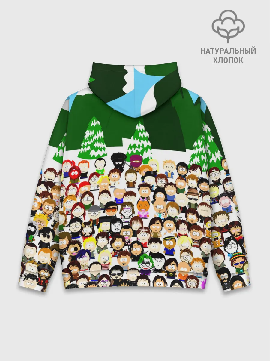 Худи мужской база хлопок / Южный Парк / South Park .