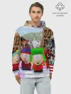 Худи мужской база хлопок / Южный Парк / South Park .