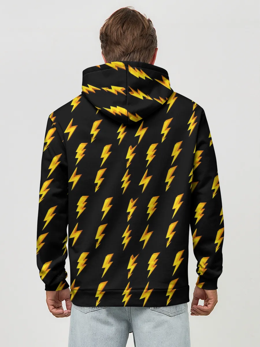 Худи мужской база хлопок / ПИКАЧУ