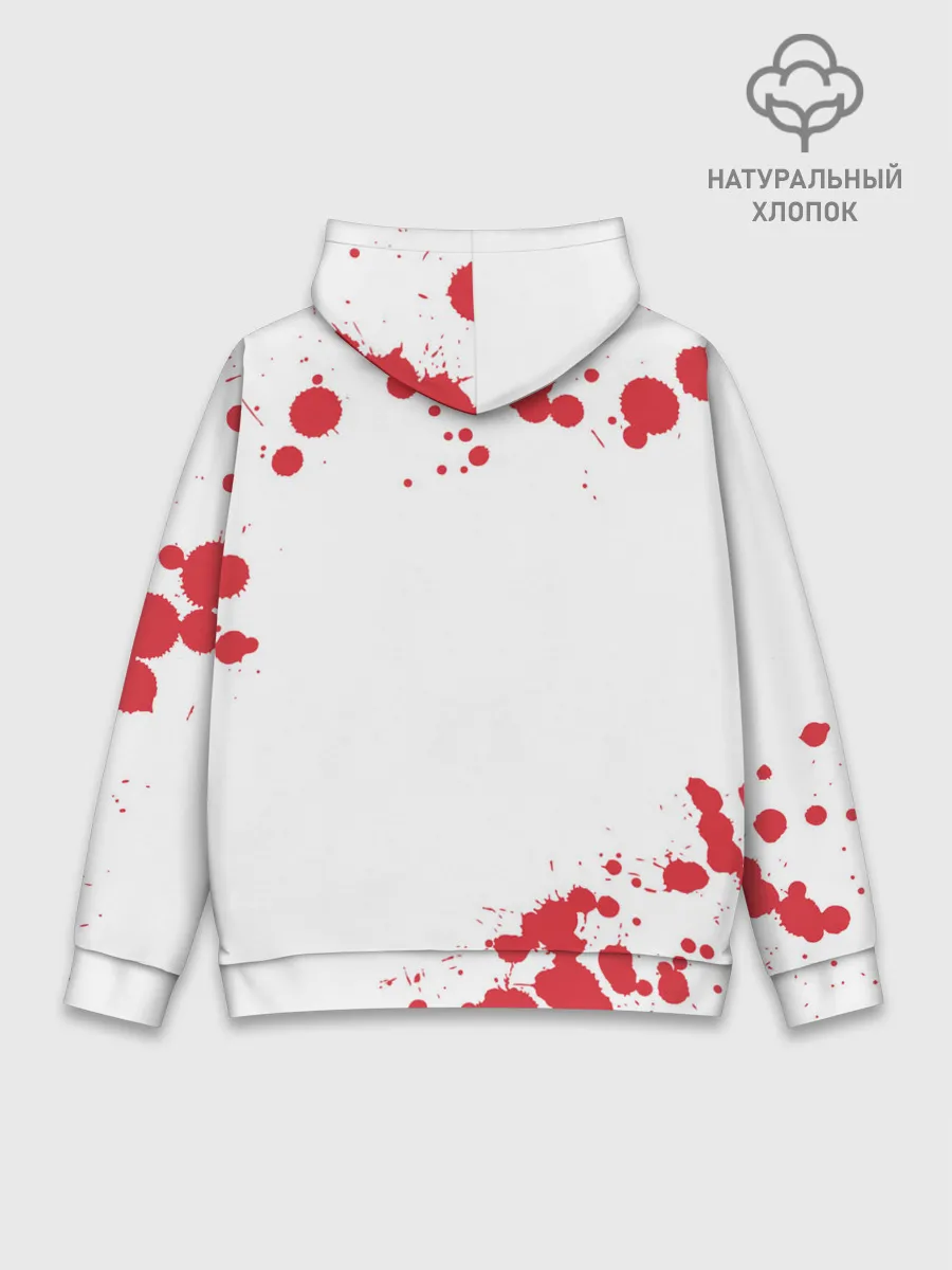 Худи мужской база хлопок / AMONG US - Импостор Покушал