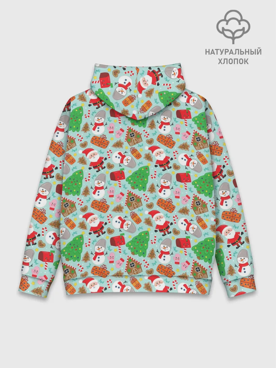 Худи мужской база хлопок / Новый Год