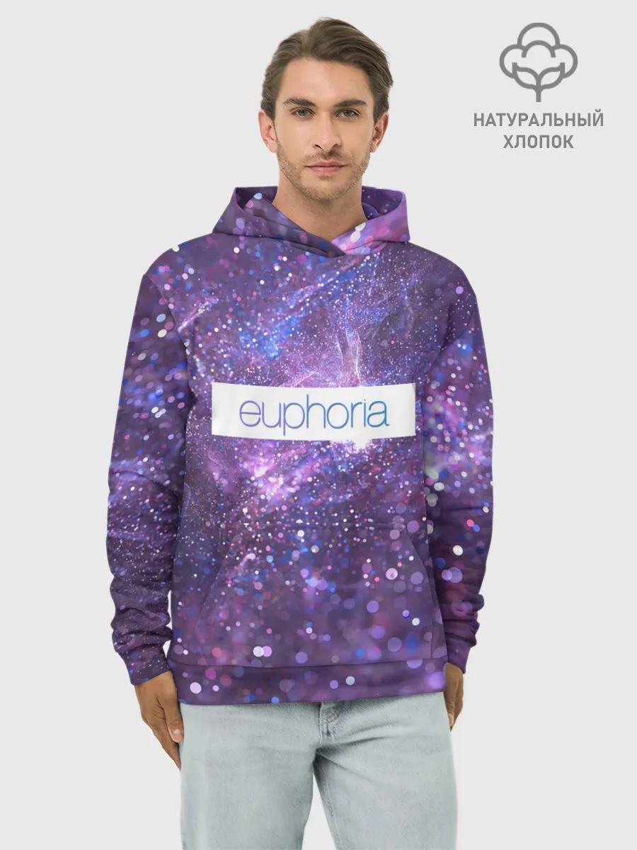 Худи мужской база хлопок / сериал Euphoria