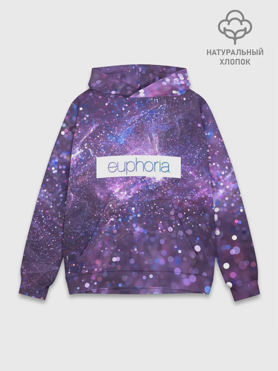 Худи мужской база хлопок / сериал Euphoria