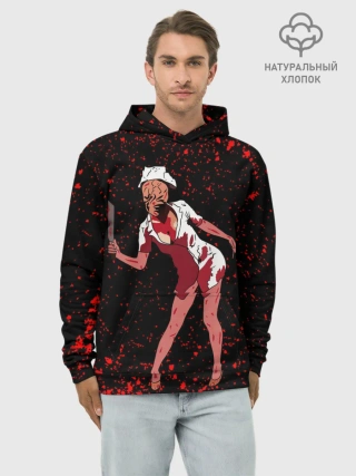 Худи мужской база хлопок / Silent Hill