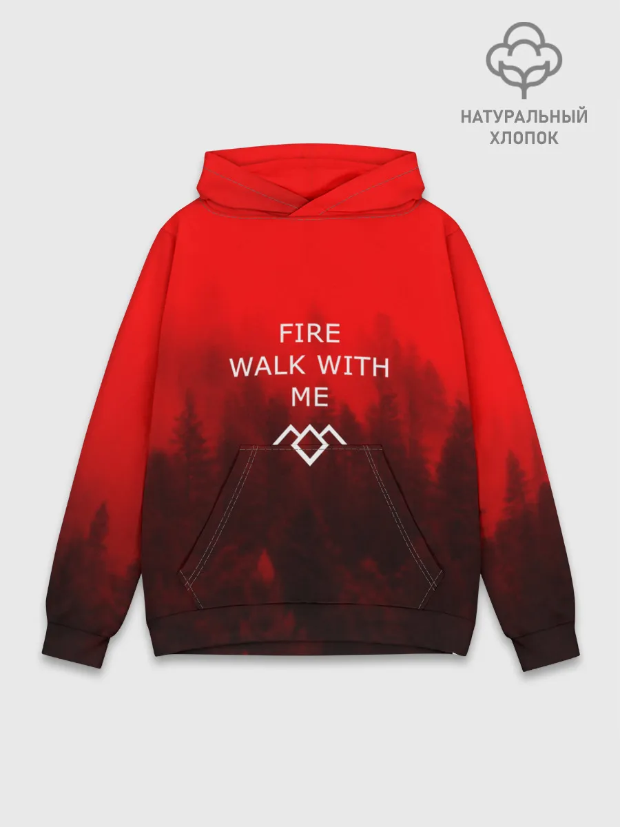 Худи мужской база хлопок / Twin Peaks