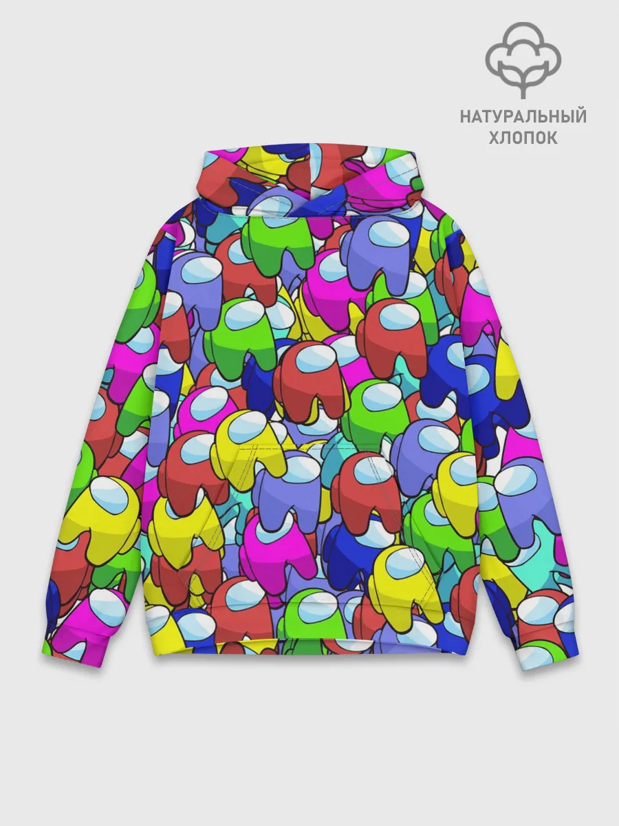 Худи мужской база хлопок / AMONG US