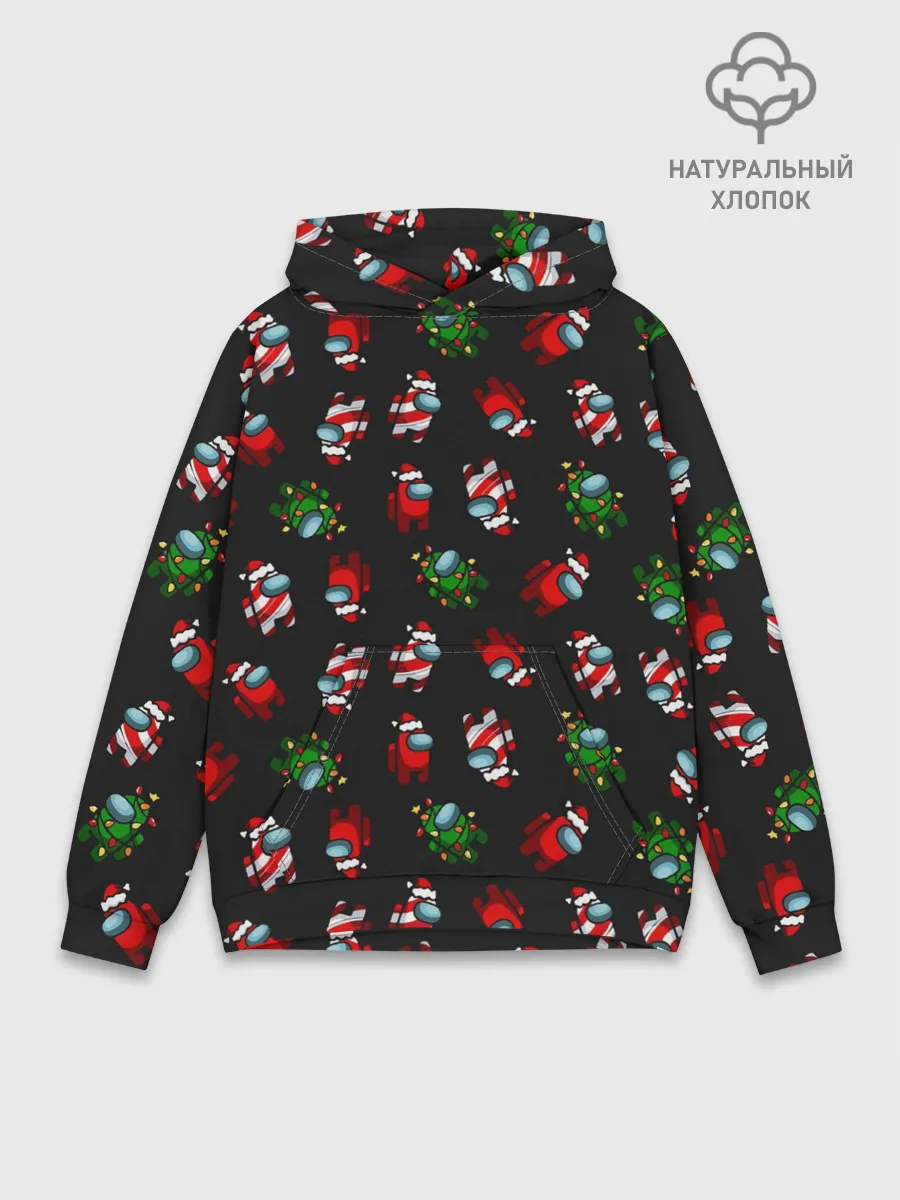 Худи мужской база хлопок / AMONG US