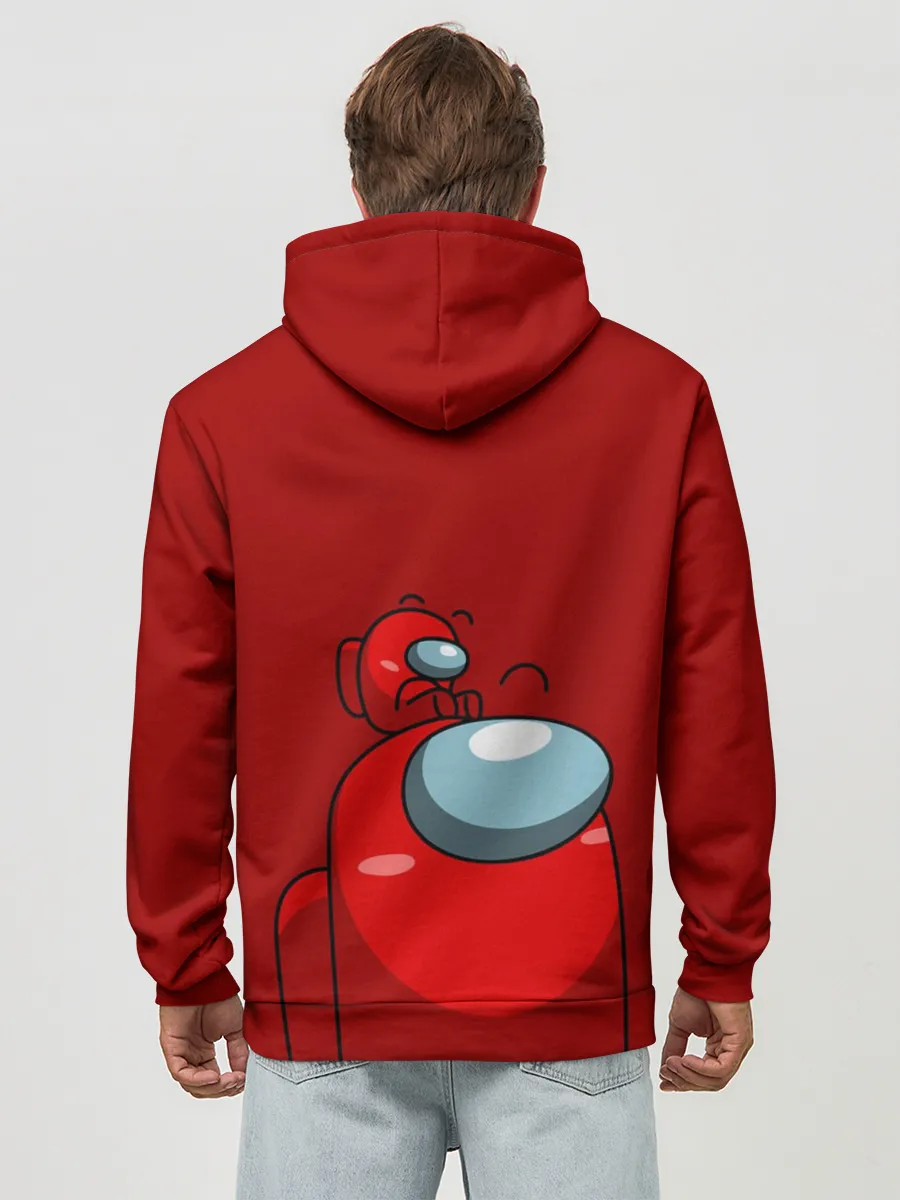 Худи мужской база хлопок / МИМИ АМОНГ АС