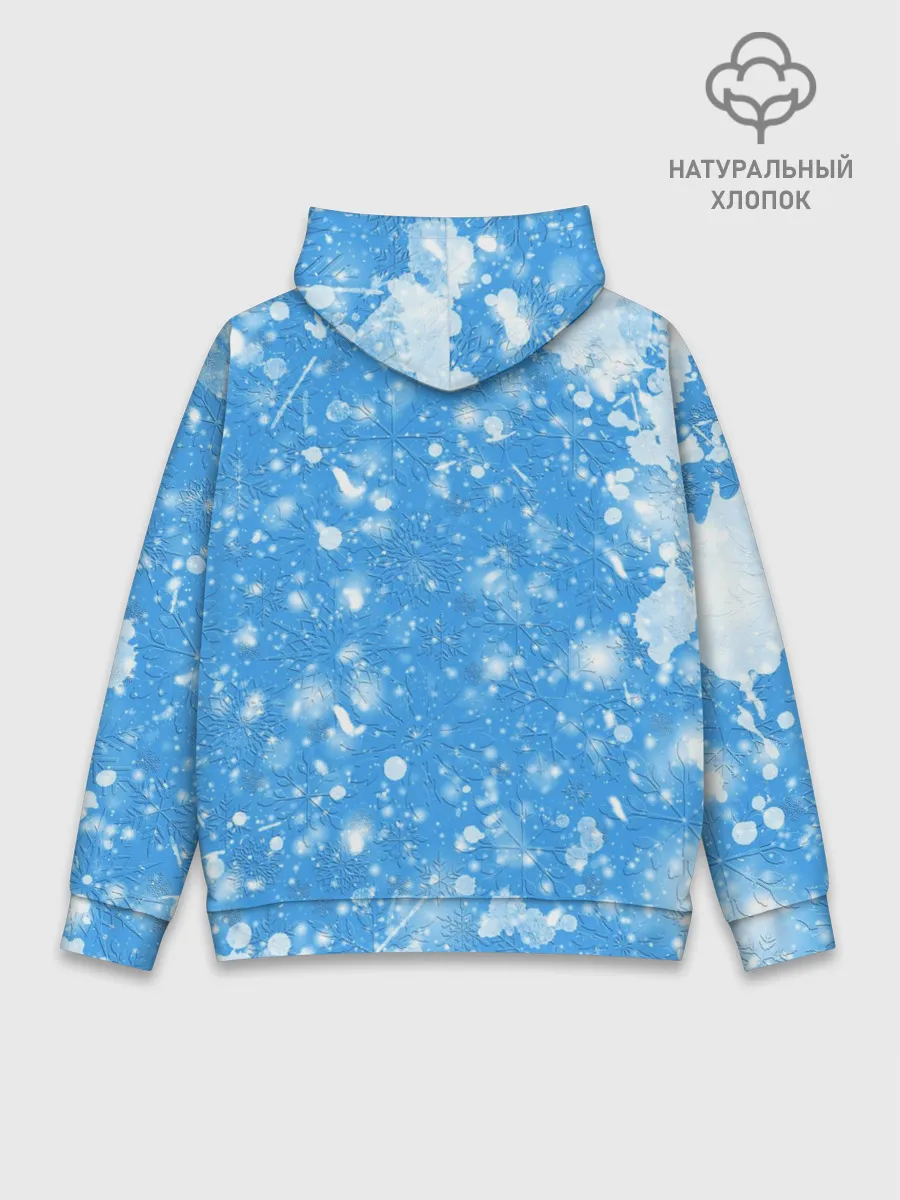 Худи мужской база хлопок / Новогодний Манкрафт