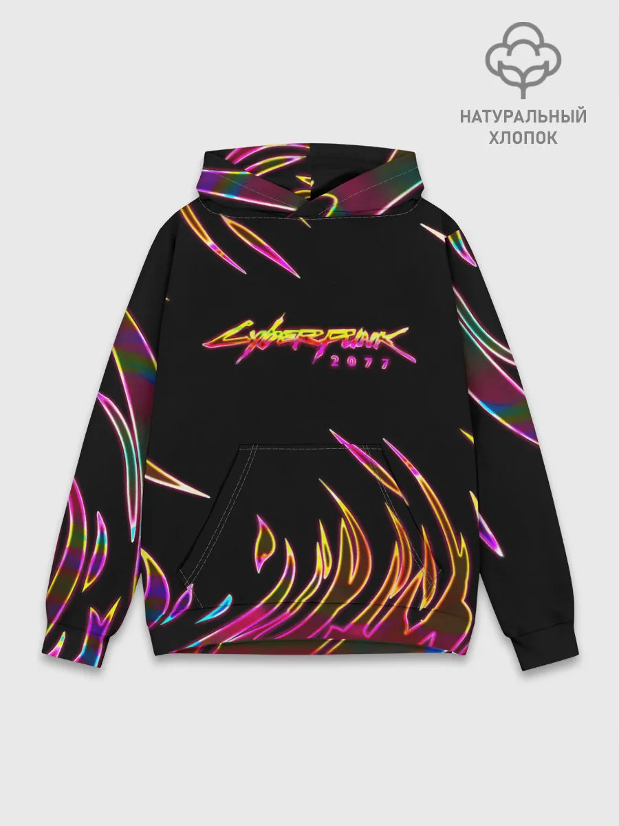 Худи мужской база хлопок / Cyberpunk 2077