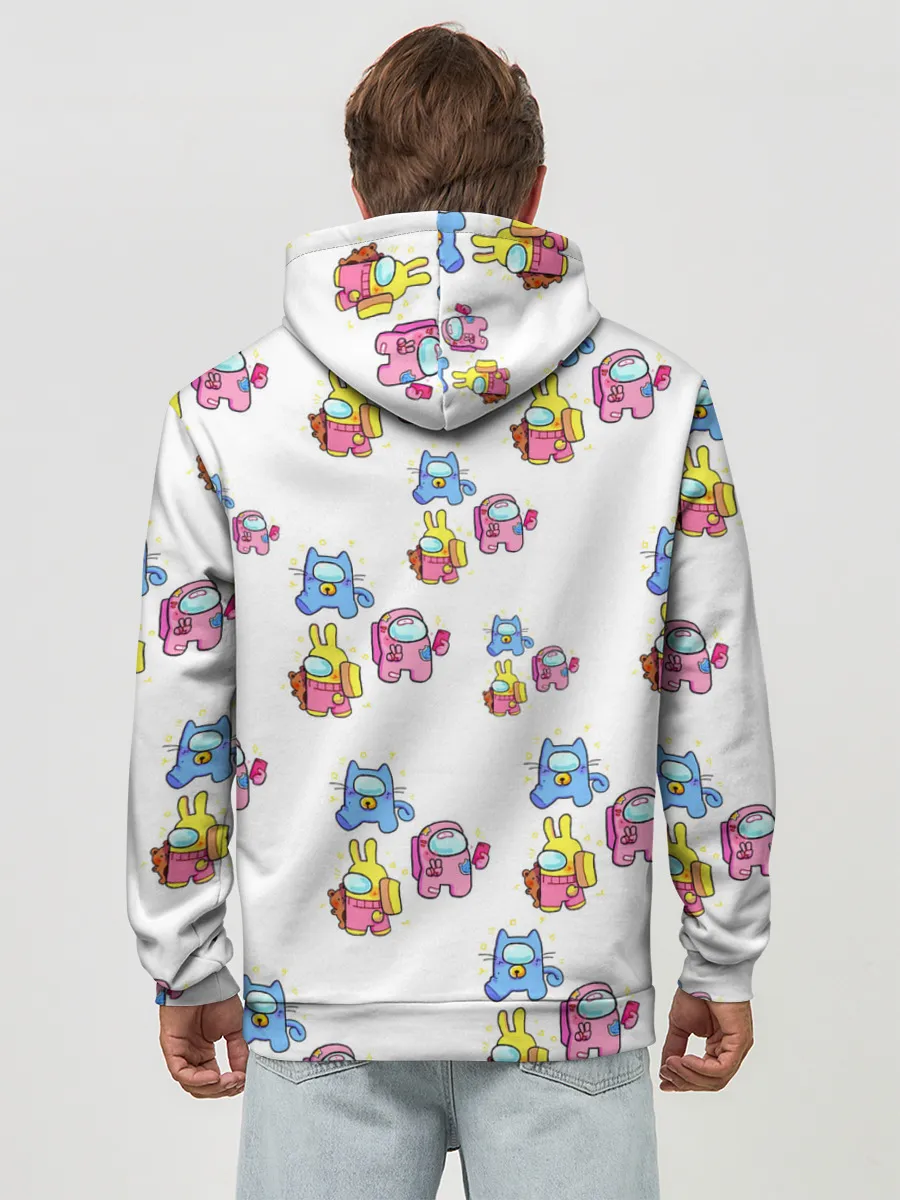 Худи мужской база хлопок / Among Us