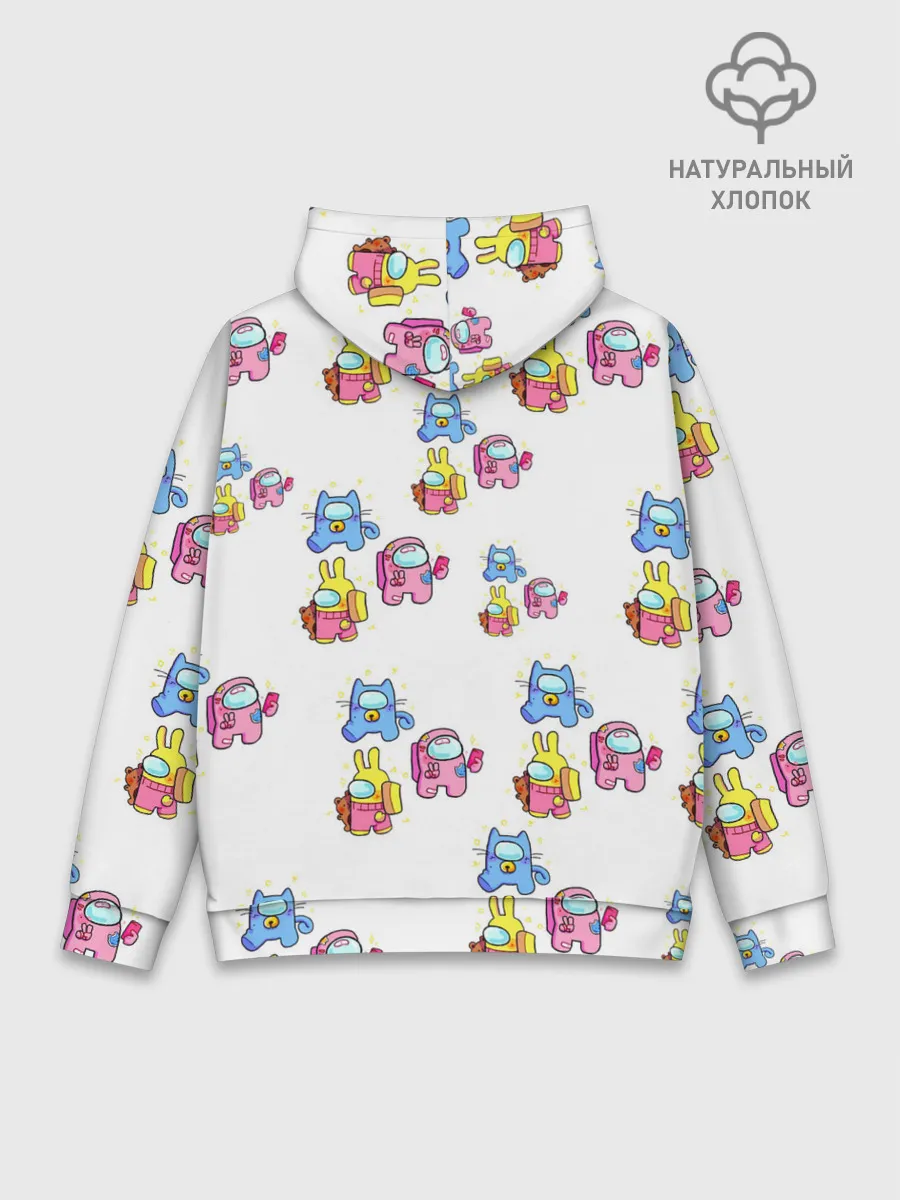 Худи мужской база хлопок / Among Us