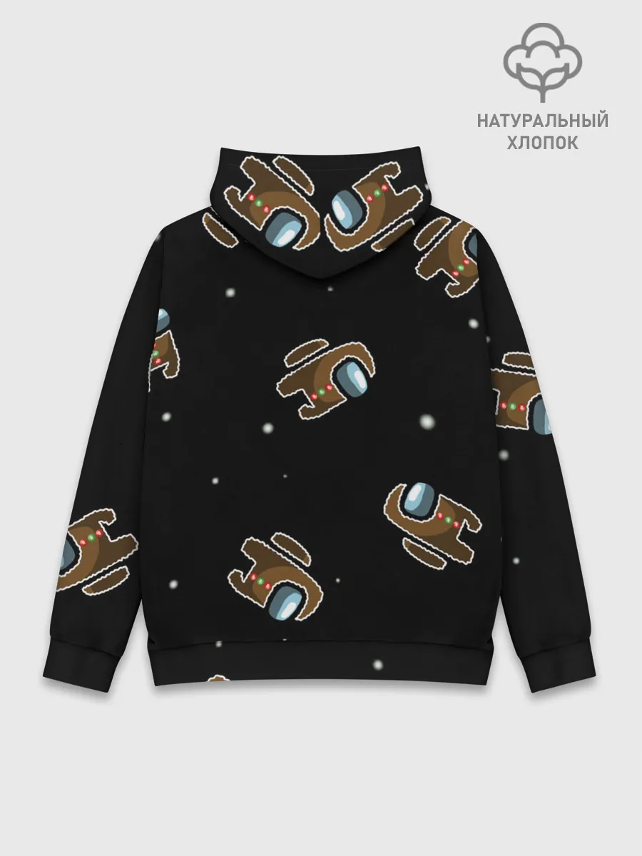 Худи мужской база хлопок / пряник among us