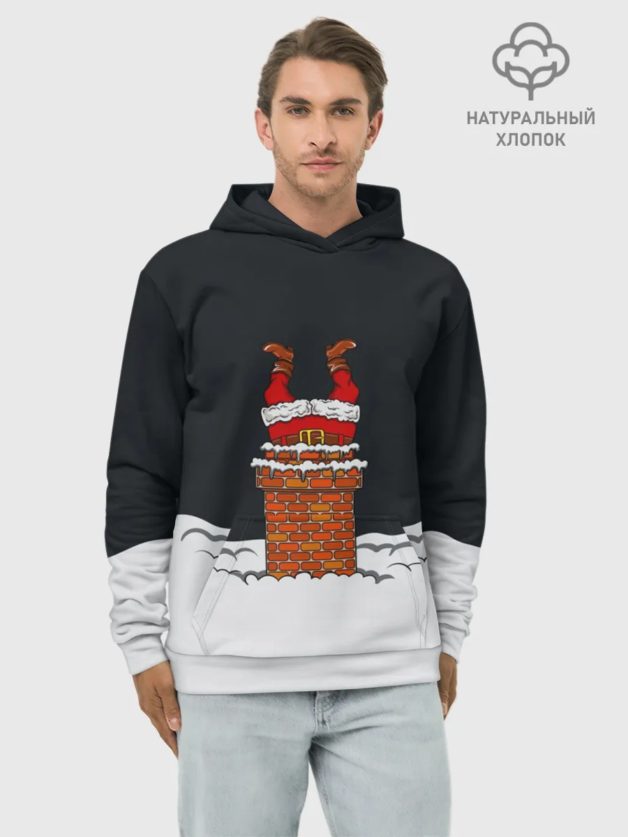 Худи мужской база хлопок / С Новым Годом!