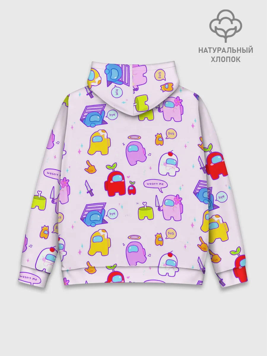 Худи мужской база хлопок / Among Us