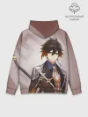 Худи мужской база хлопок / GENSHIN IMPACT, ЧЖУН ЛИ