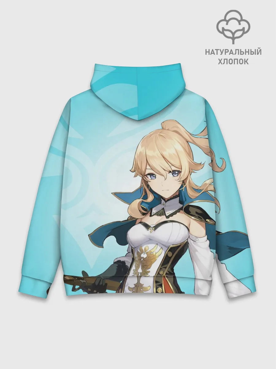 Худи мужской база хлопок / GENSHIN IMPACT, ДЖИНН
