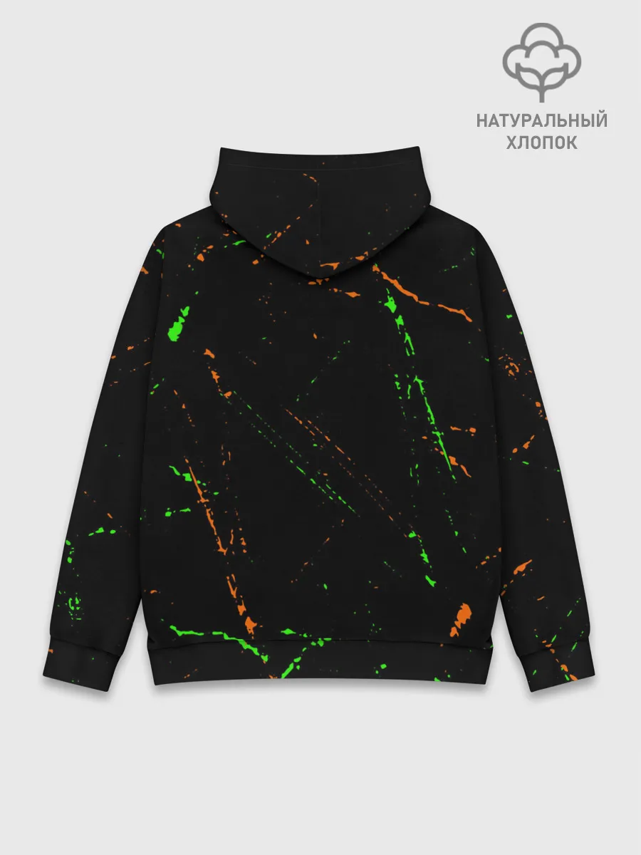 Худи мужской база хлопок / AMONG US - FORTNITE REX