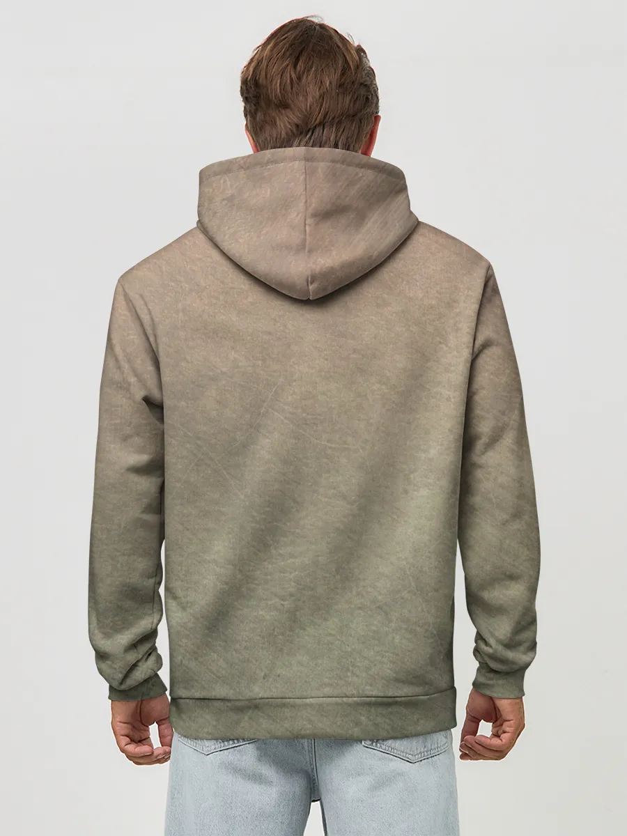 Худи мужской база хлопок / Пейзаж