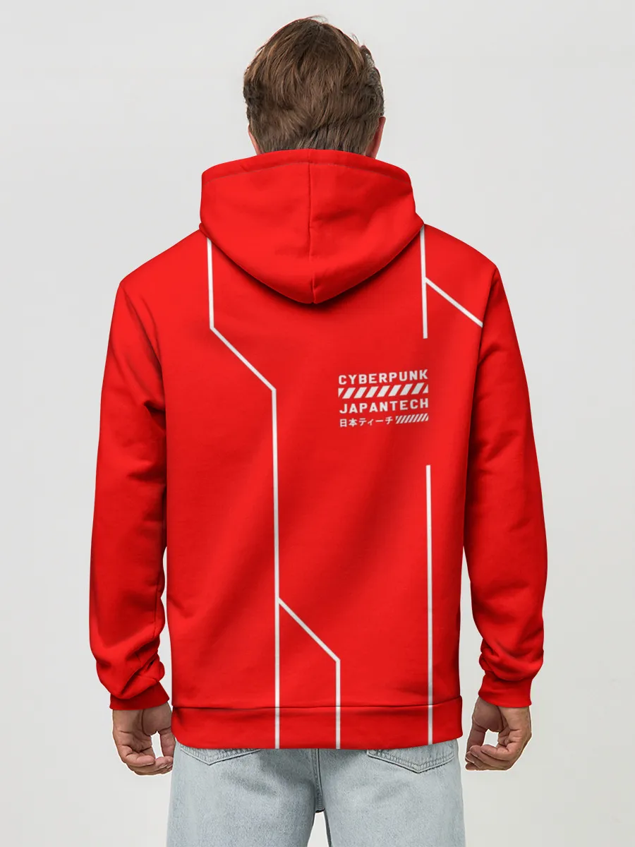 Худи мужской база хлопок / CYBERPUNK FASHION