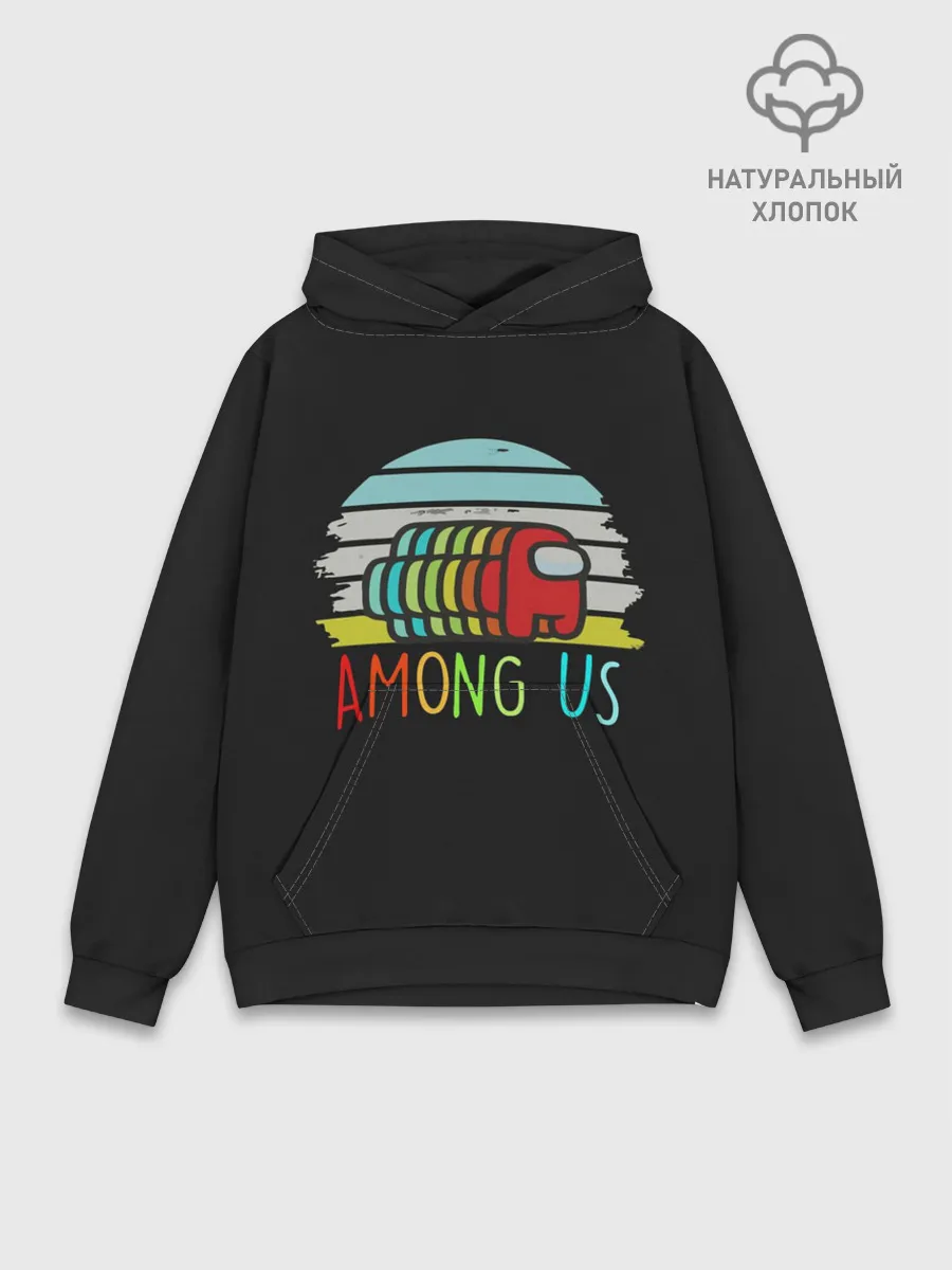 Худи мужской база хлопок / AMONG US