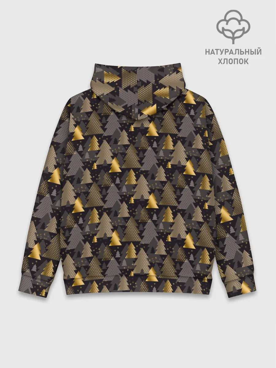 Худи мужской база хлопок / Ёлочки