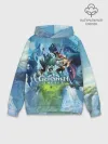 Худи мужской база хлопок / Genshin Impact