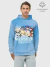 Худи мужской база хлопок / Genshin Impact
