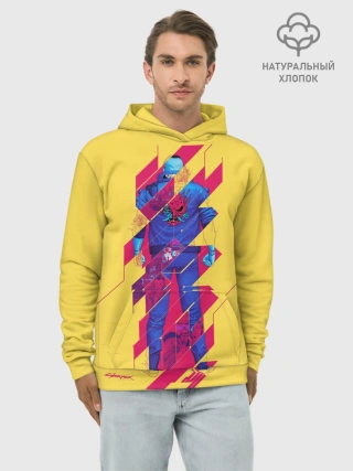 Худи мужской база хлопок / Cyberpunk 2077