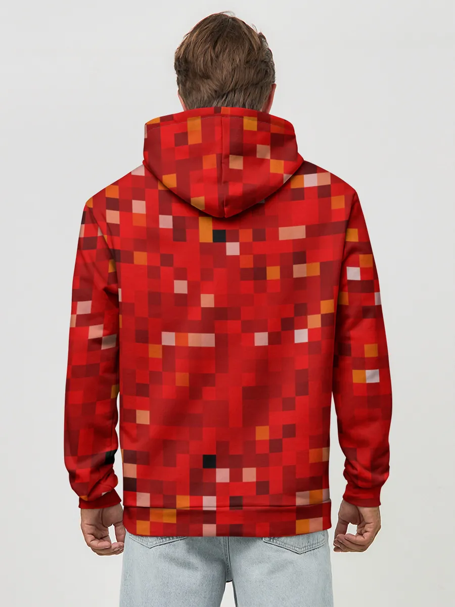 Худи мужской база хлопок / Pixel Among Us