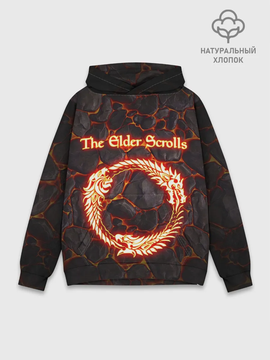 Худи мужской база хлопок / THE ELDER SCROLLS