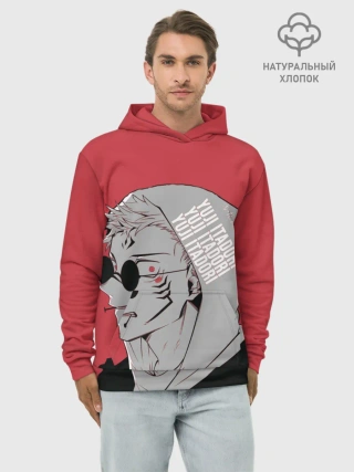 Худи мужской база хлопок / Магическая битва, jujutsu