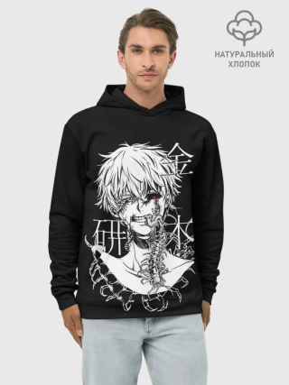 Худи мужской база хлопок / Ken and scolopendra